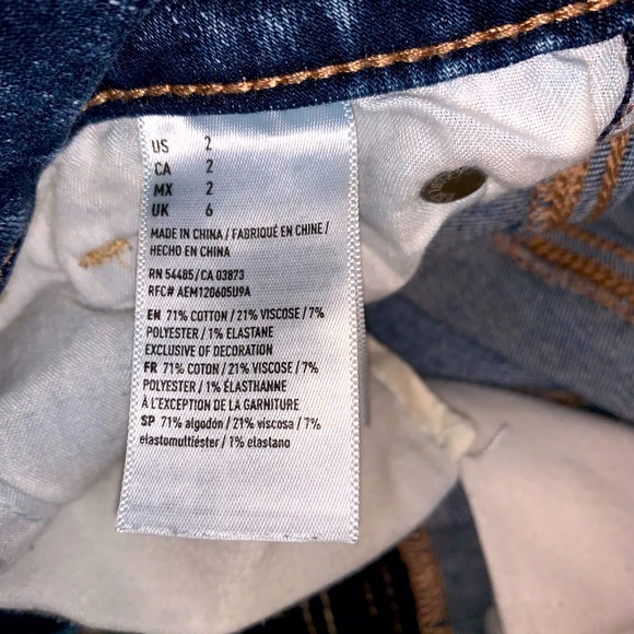 American Eagle 🦅 size -2 like new - Picture 4 of 4